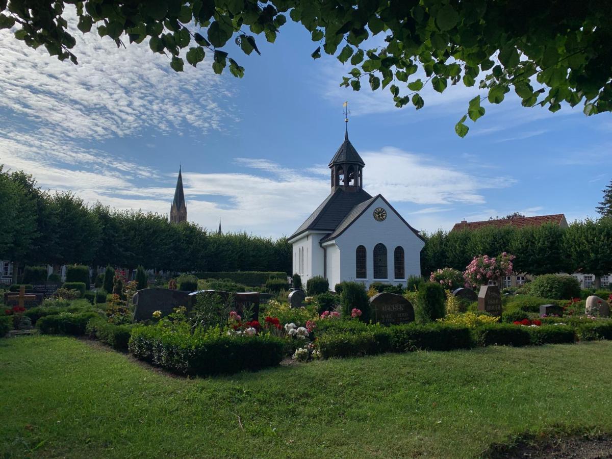 Apartmán Historische Reetdach-Kate Dannewerk Exteriér fotografie