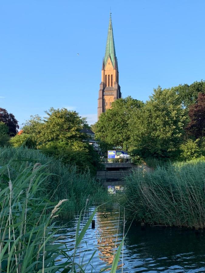 Apartmán Historische Reetdach-Kate Dannewerk Exteriér fotografie